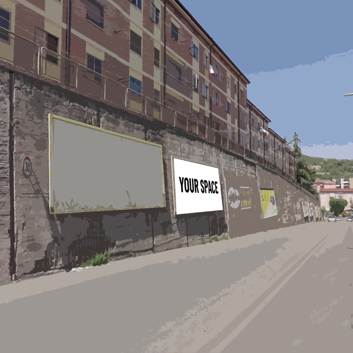 SPAZIO PUBBLICITARIO 600 x 300 Via Firenze (POTENZA) Dal 16/11/2026 al 29/11/2026 14 giorni